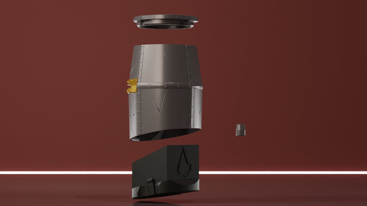 Crusader Knight Helmet Deckbox - image 5