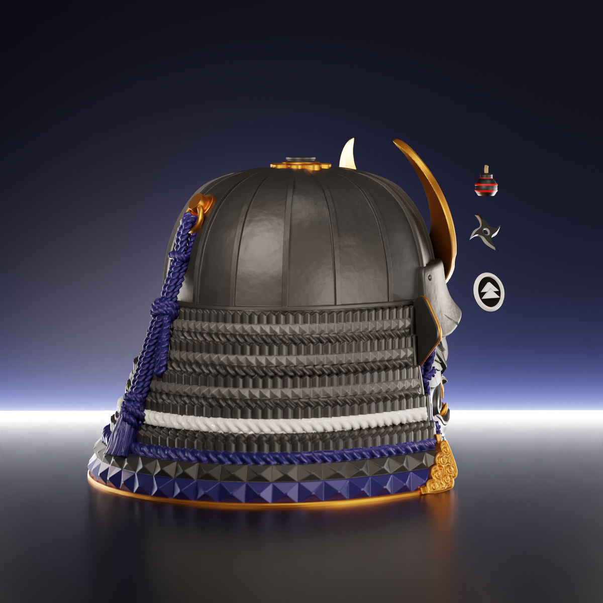 Samurai Helmet Deckbox - image 3