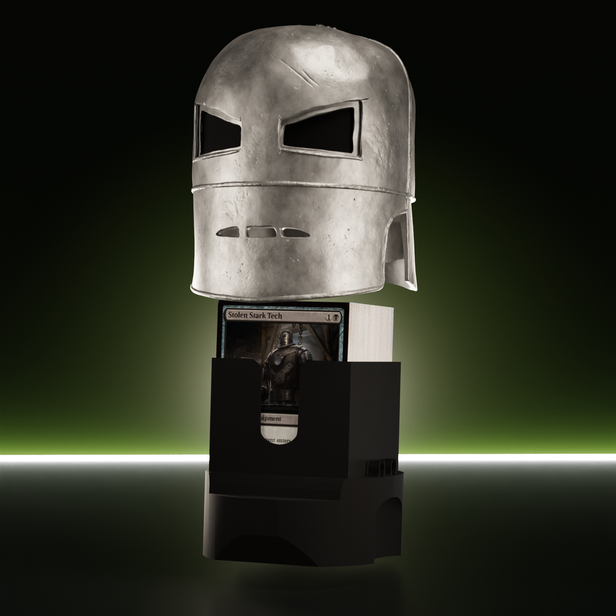 Scrap Armour Helmet Deckbox - image 3