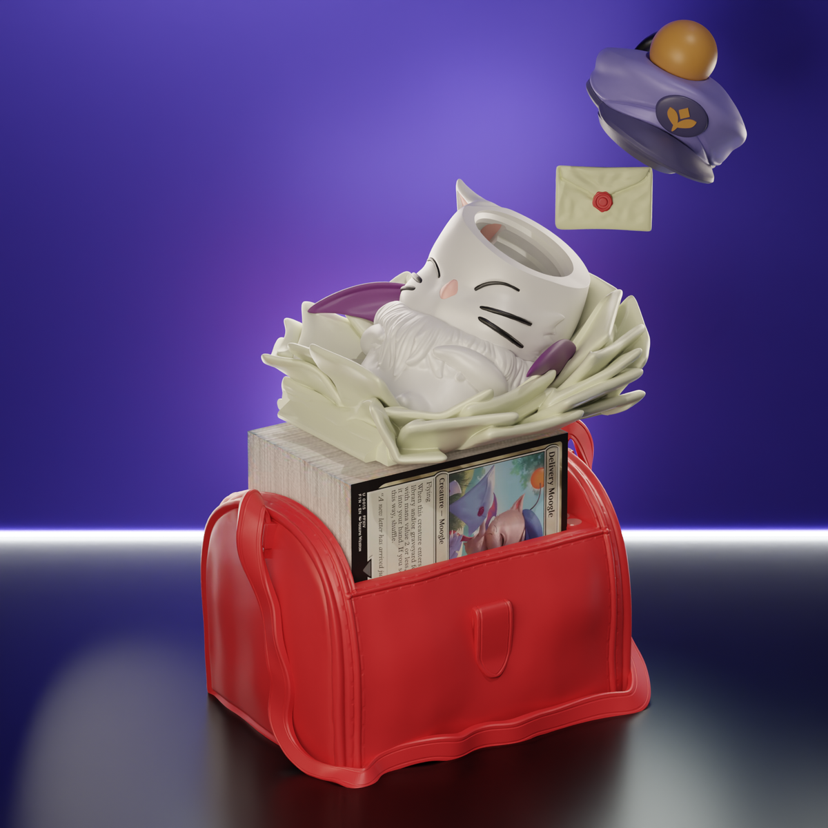 Winged Mail Courier Deckbox - image 3