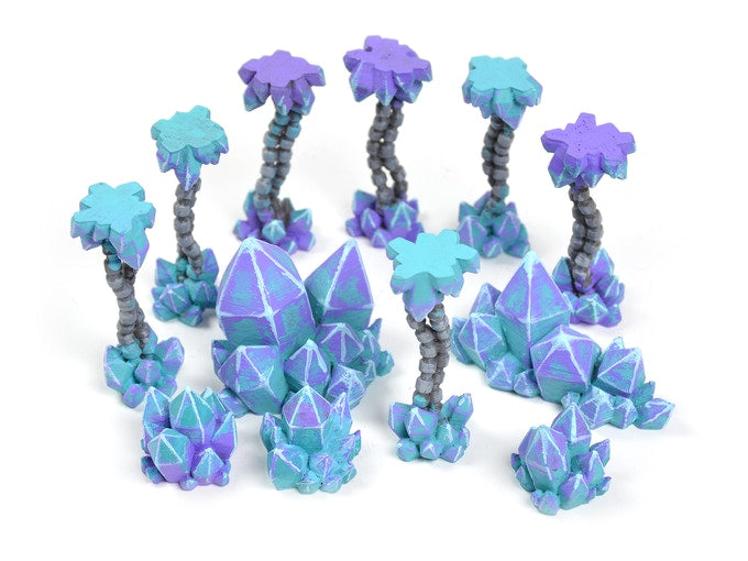 Citadel of the Crystal Alchemist Miniature Terrain - set contents