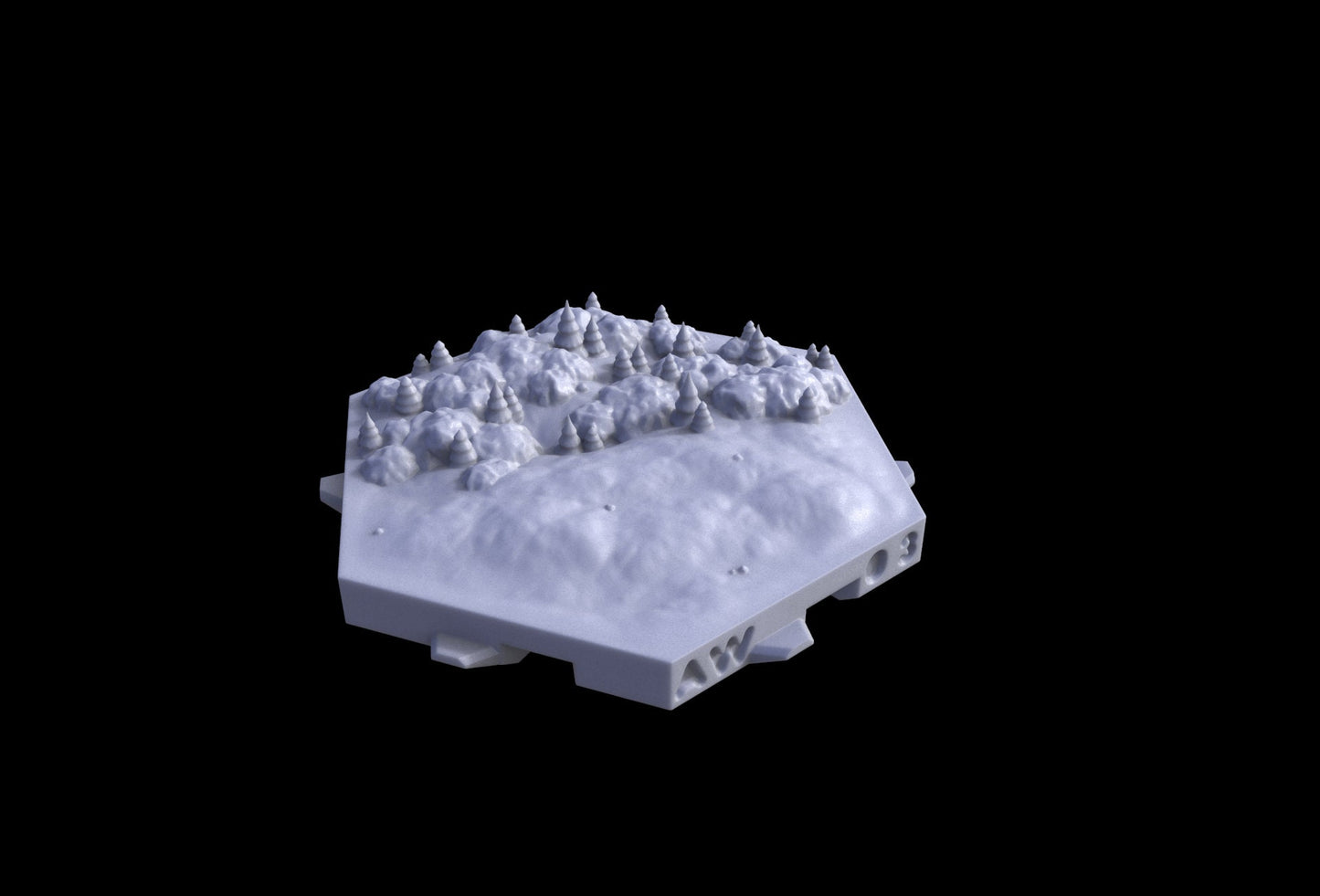 Woodland Tiles - Hexton Hills Hex Map Tiles - colour option