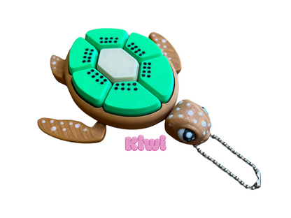 Fruit Turtle Clicker Keychain