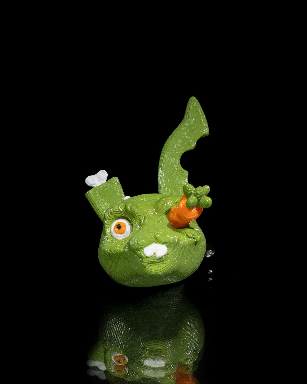 Zombunny Rabbit Keyring - product photo