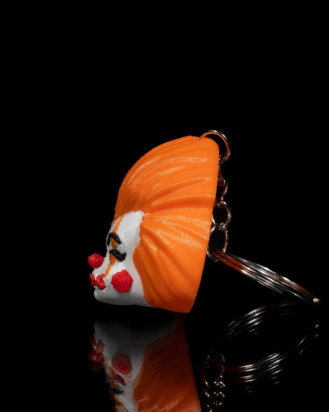 Penny The Wise Clown Keyring - detail view
