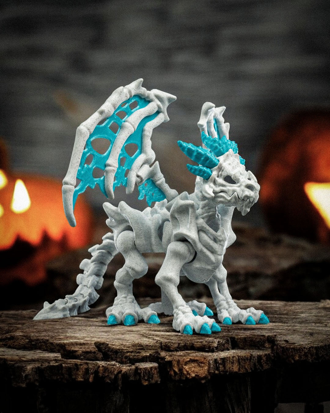 Ske-lethal Dragon Articulated Fidget Toy - product photo