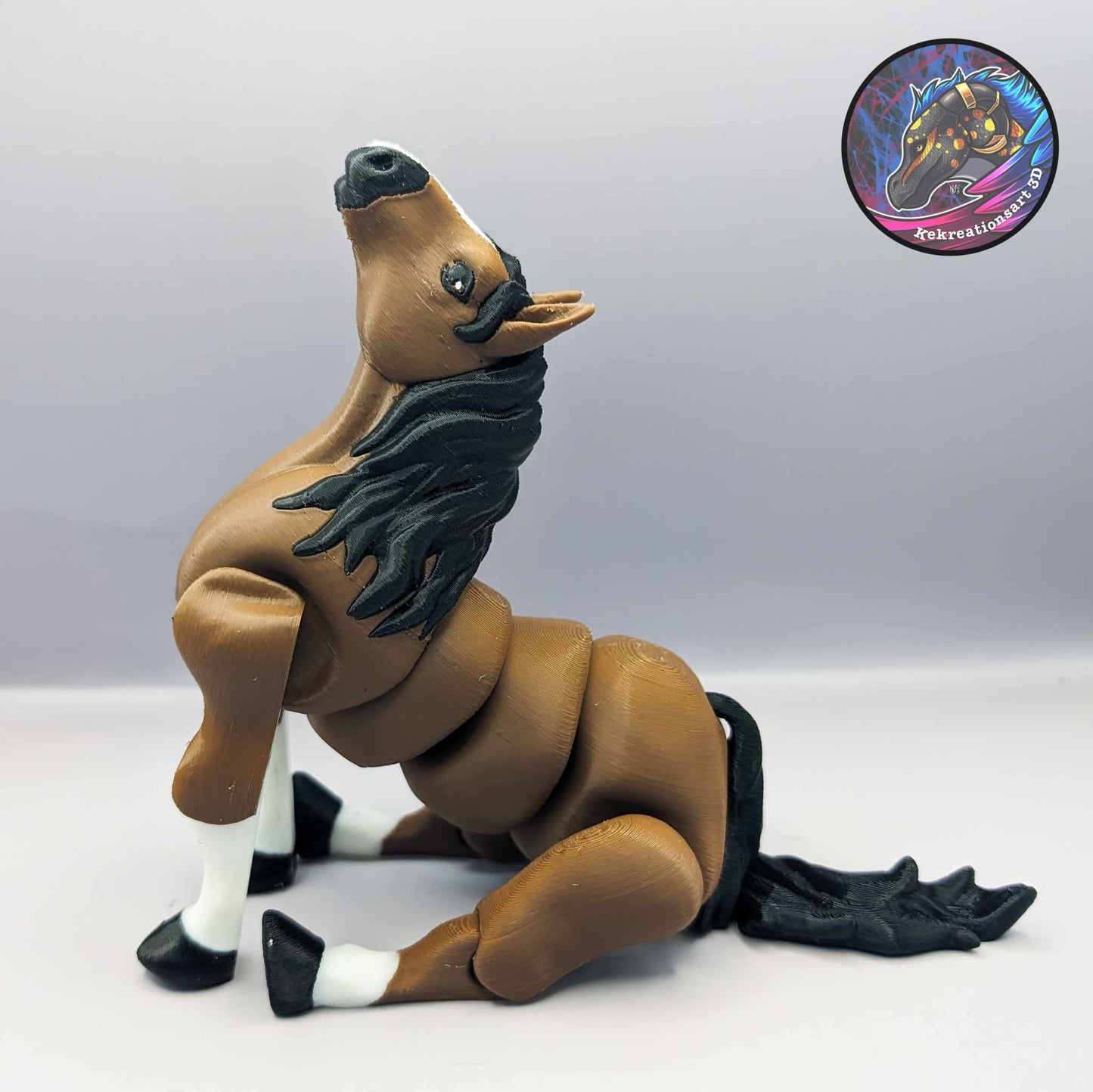 Realistic Horse Articulated Fidget Toy - colour option