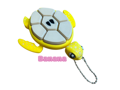 Fruit Turtle Clicker Keychain
