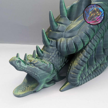 Fire Breathing Wyvern Dragon Dice Tower - Kekreations