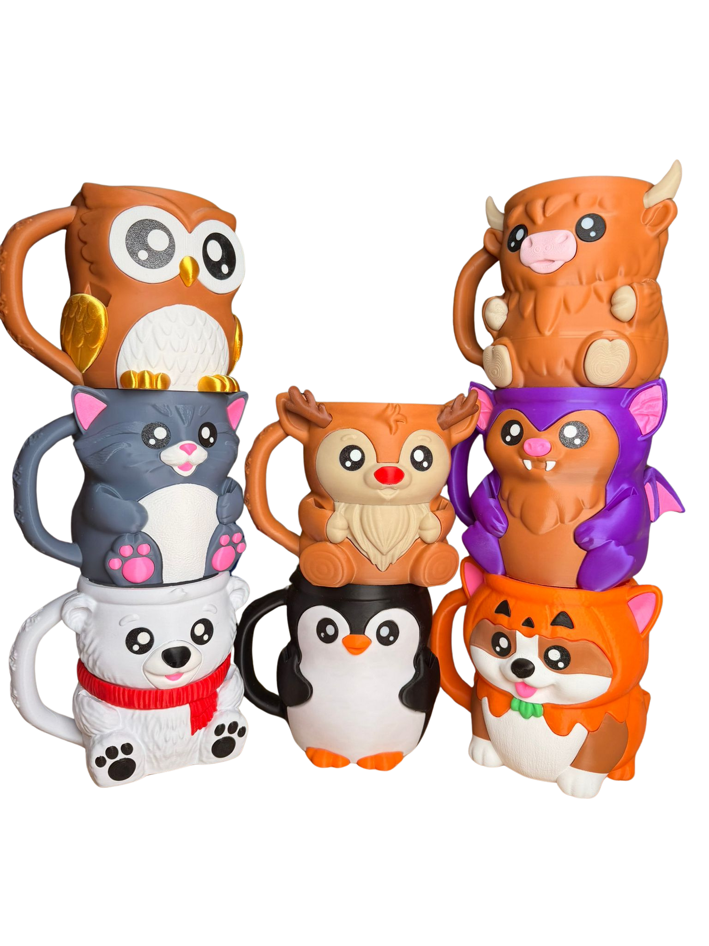 Kevin the Corgi Ice Cream Holder - 3D Printed Cute Ice Pint Holder - colour option