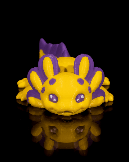 Baby Split Axolotl Articulated Fidget Toy - product photo