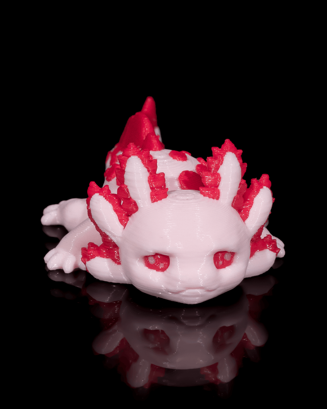 Baby Tart Axolotl Articulated Fidget Toy - alternate angle