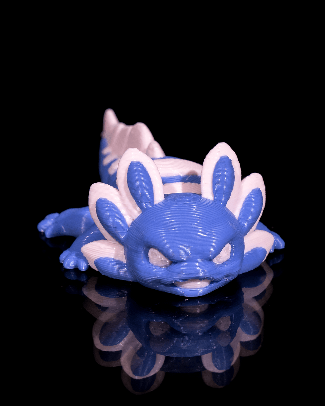 Baby Velvet Axolotl Articulated Fidget Toy - product photo