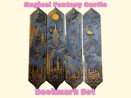 Magical Fantasy Castle Bookmark Set - product photo