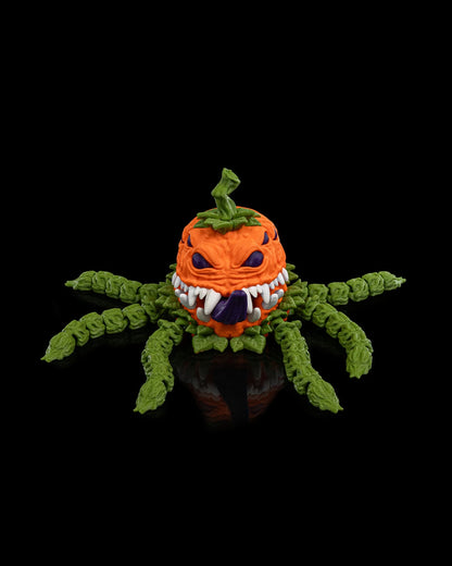 Pump-Kraken! Pumpkin Kraken Fidget - alternate angle