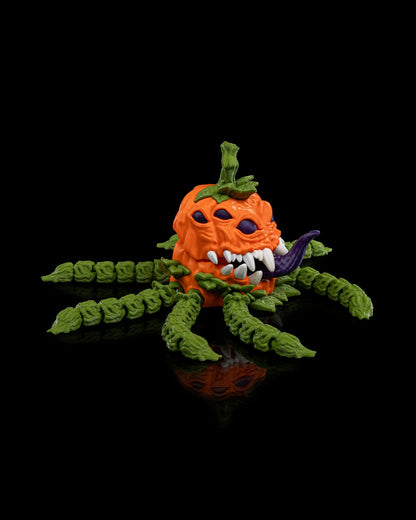 Pump-Kraken! Pumpkin Kraken Fidget - detail view