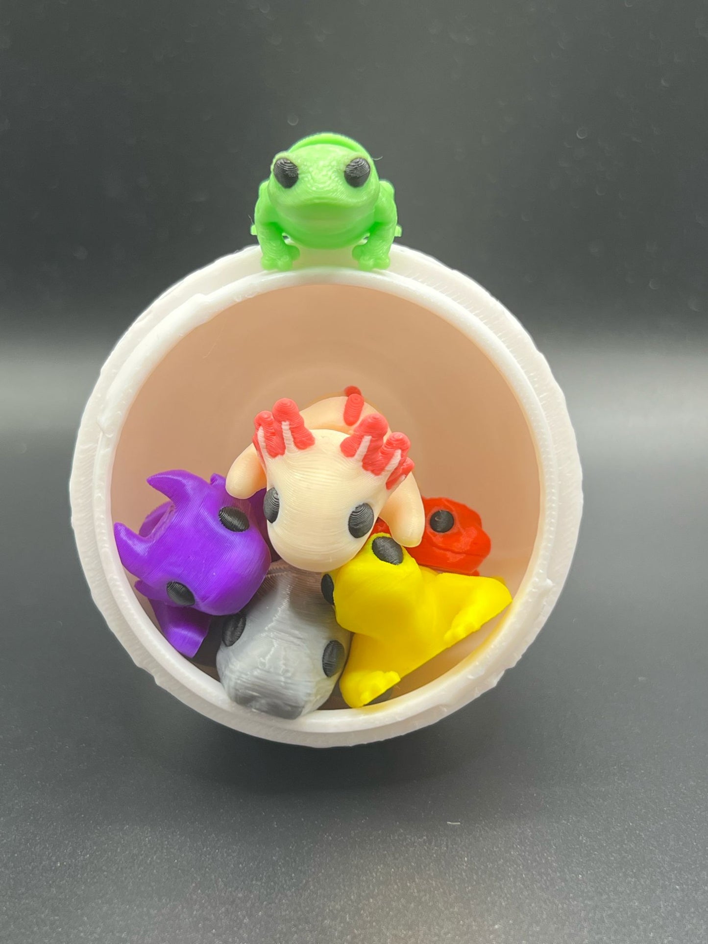 Mystery Egg! - Contains 6 Exciting Tiny Animals and Creatures - Thousands of potential minis! - alternate angle