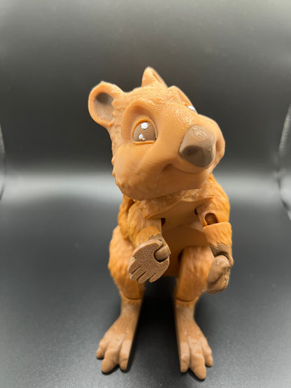 Quokka Articulated Fidget Toy - alternate angle