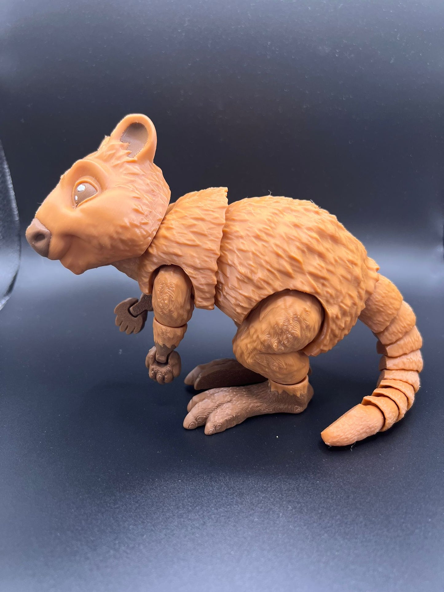 Quokka Articulated Fidget Toy - detail view