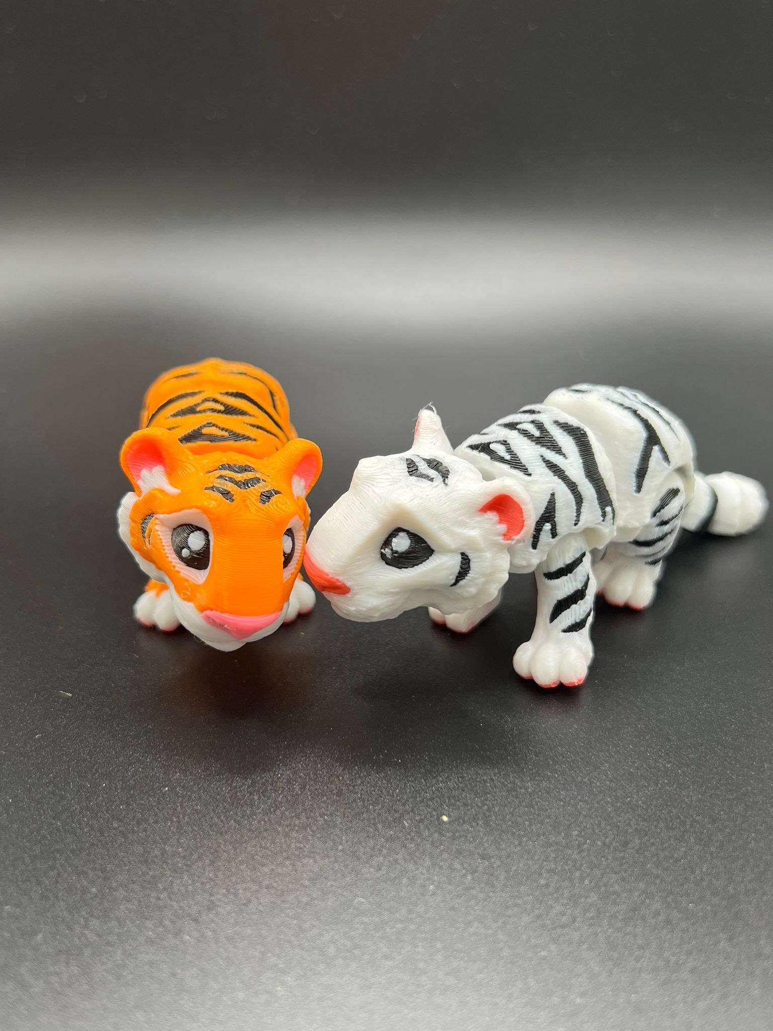 Mini Tiger Articulated Fidget Toy - alternate angle