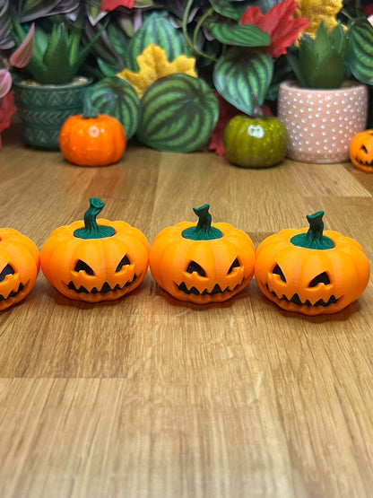 Fidget Pumpkin Spinner - alternate angle