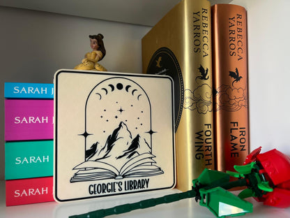 Fantasy Personalised Library Sign