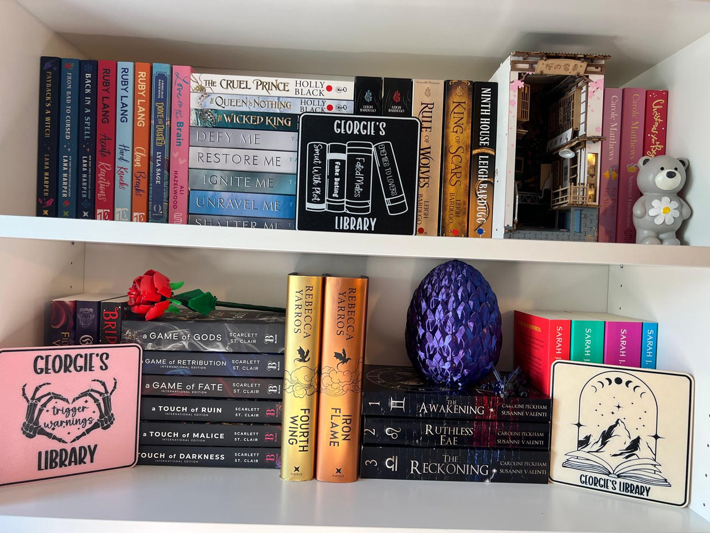 Fantasy Personalised Library Sign