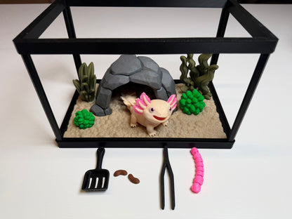 Fidget Axolotl Playset