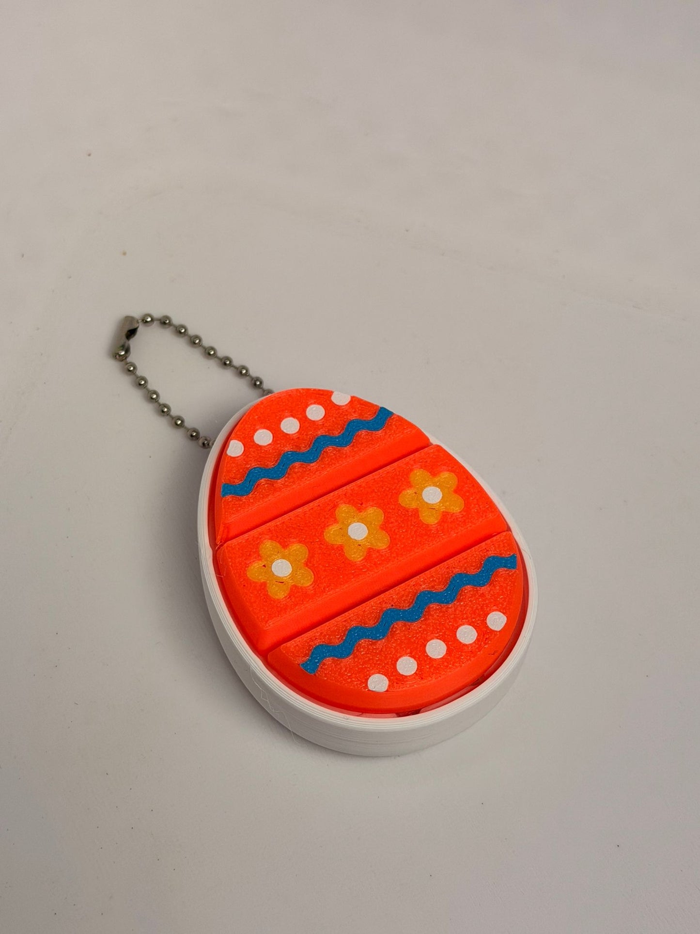 Easter Egg Fidget Keyring Set