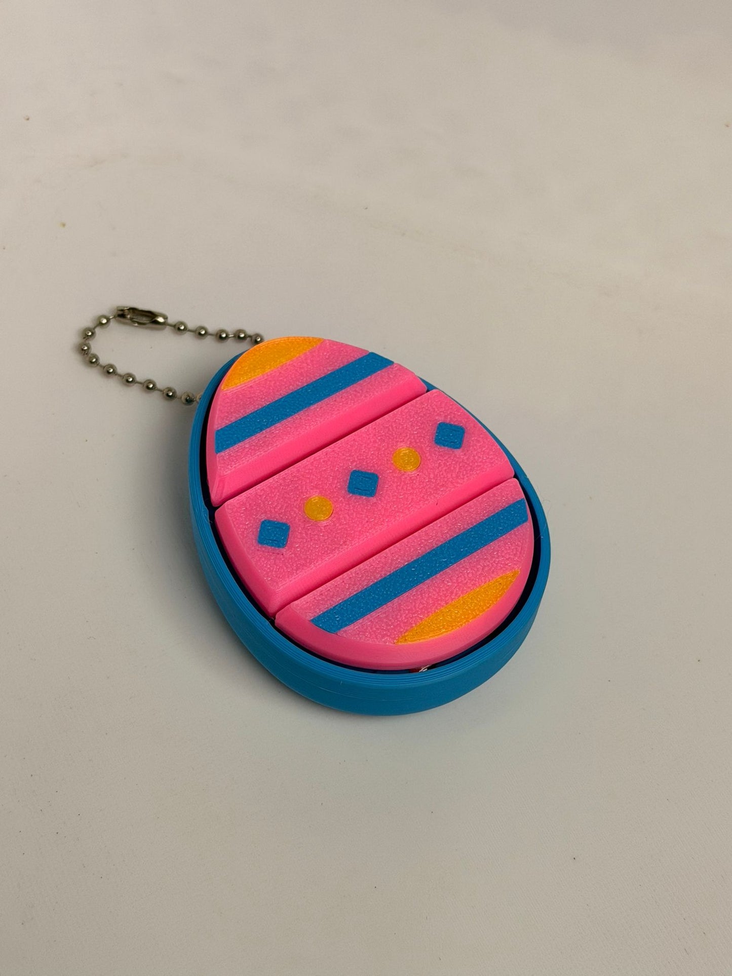 Easter Egg Fidget Keyring Set