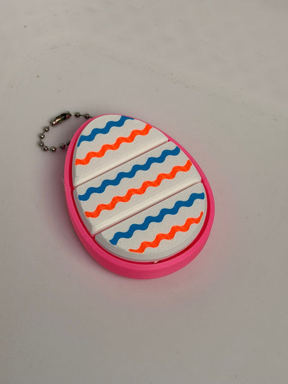 Easter Egg Fidget Keyring Set