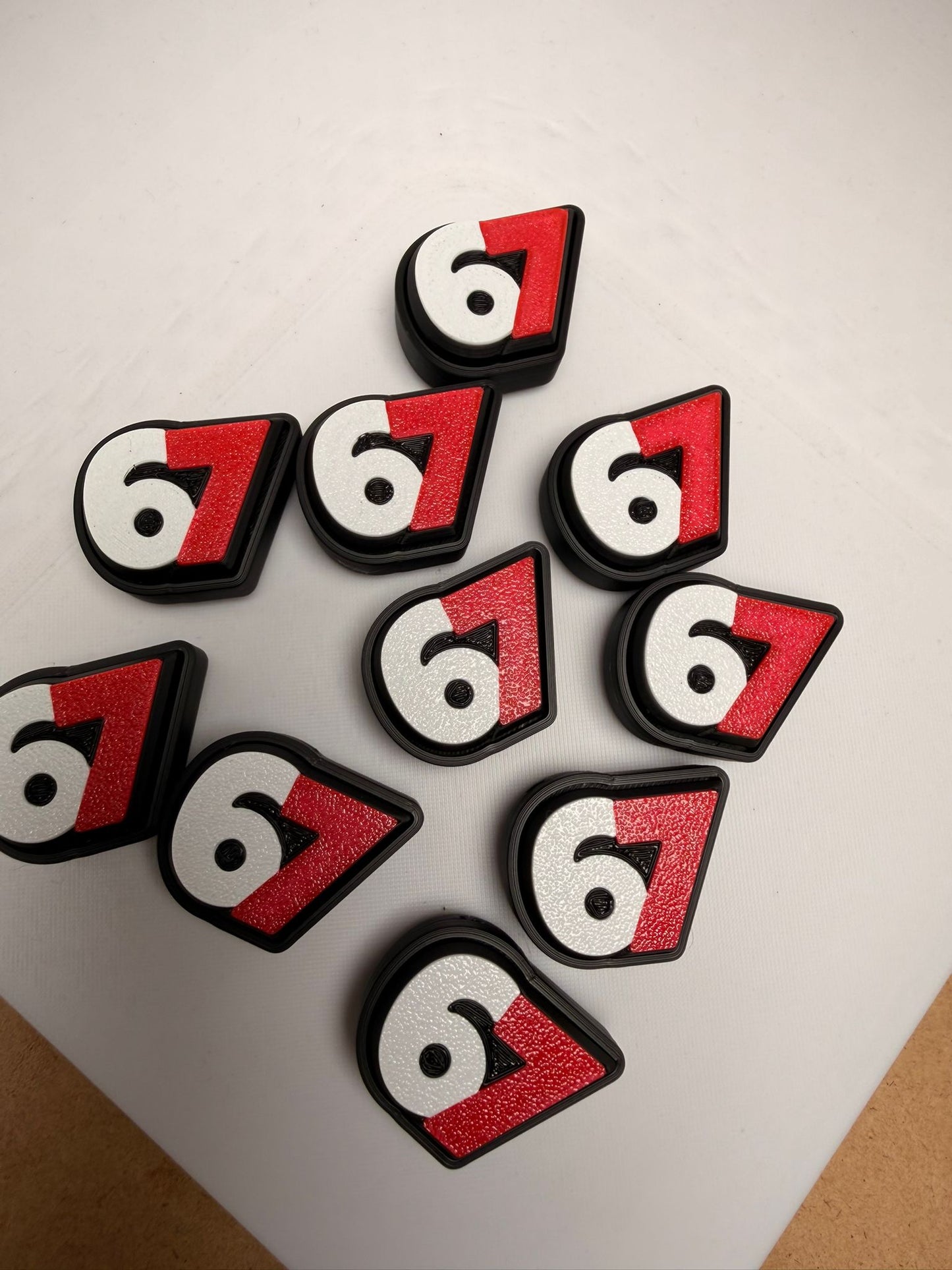 67 Meme Fidget Clicker Keyring - Stress, Anxiety Relief ADHD - Christmas Stocking Filler