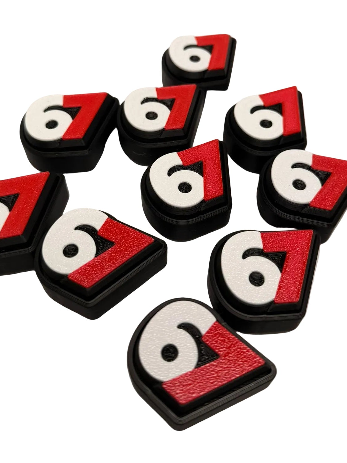 67 Meme Fidget Clicker Keyring - Stress, Anxiety Relief ADHD - Christmas Stocking Filler