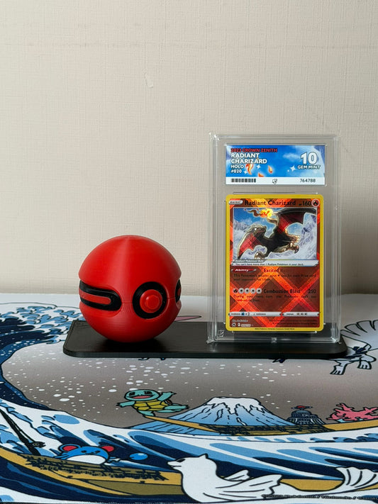 Cherish Monster Ball Trading Card Display Stand - product photo