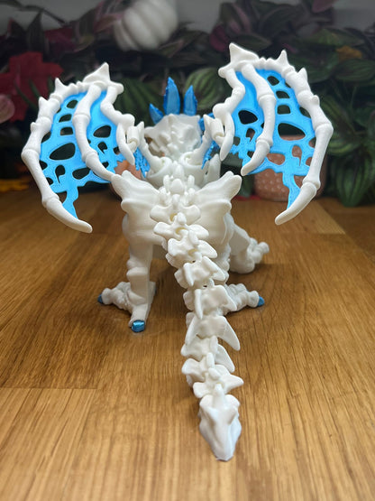 Ske-lethal Dragon Articulated Fidget Toy - detail view