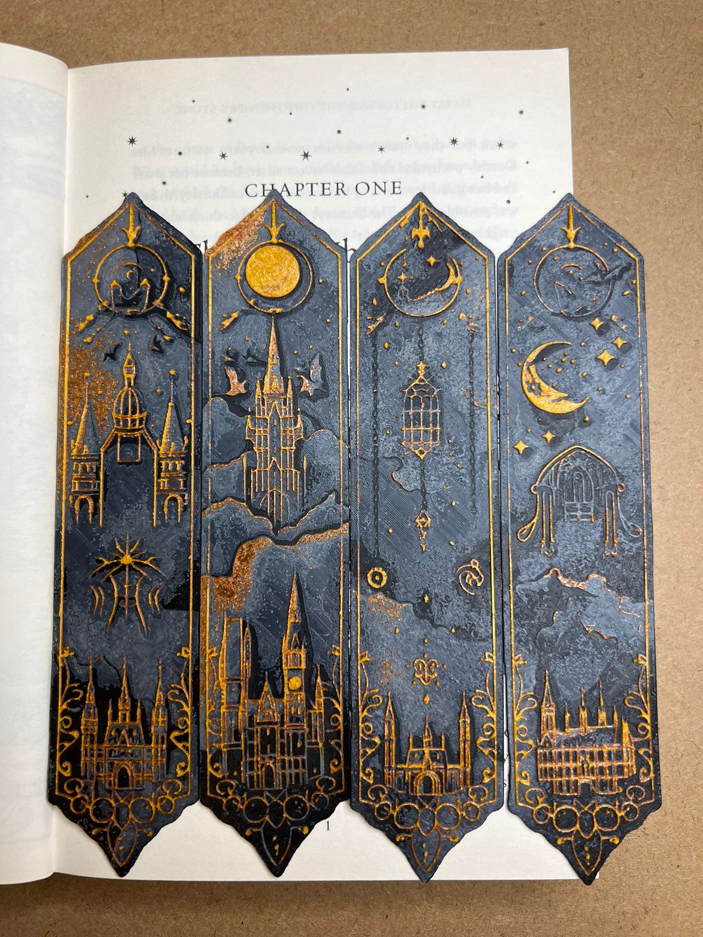 Magical Fantasy Castle Bookmark Set - alternate angle