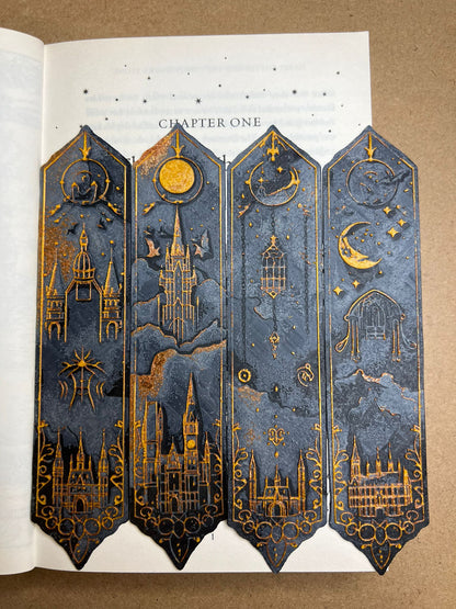 Magical Fantasy Castle Bookmark Set - alternate angle