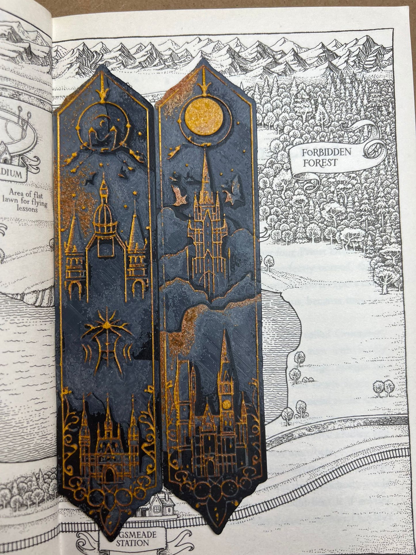 Magical Fantasy Castle Bookmark Set - set contents