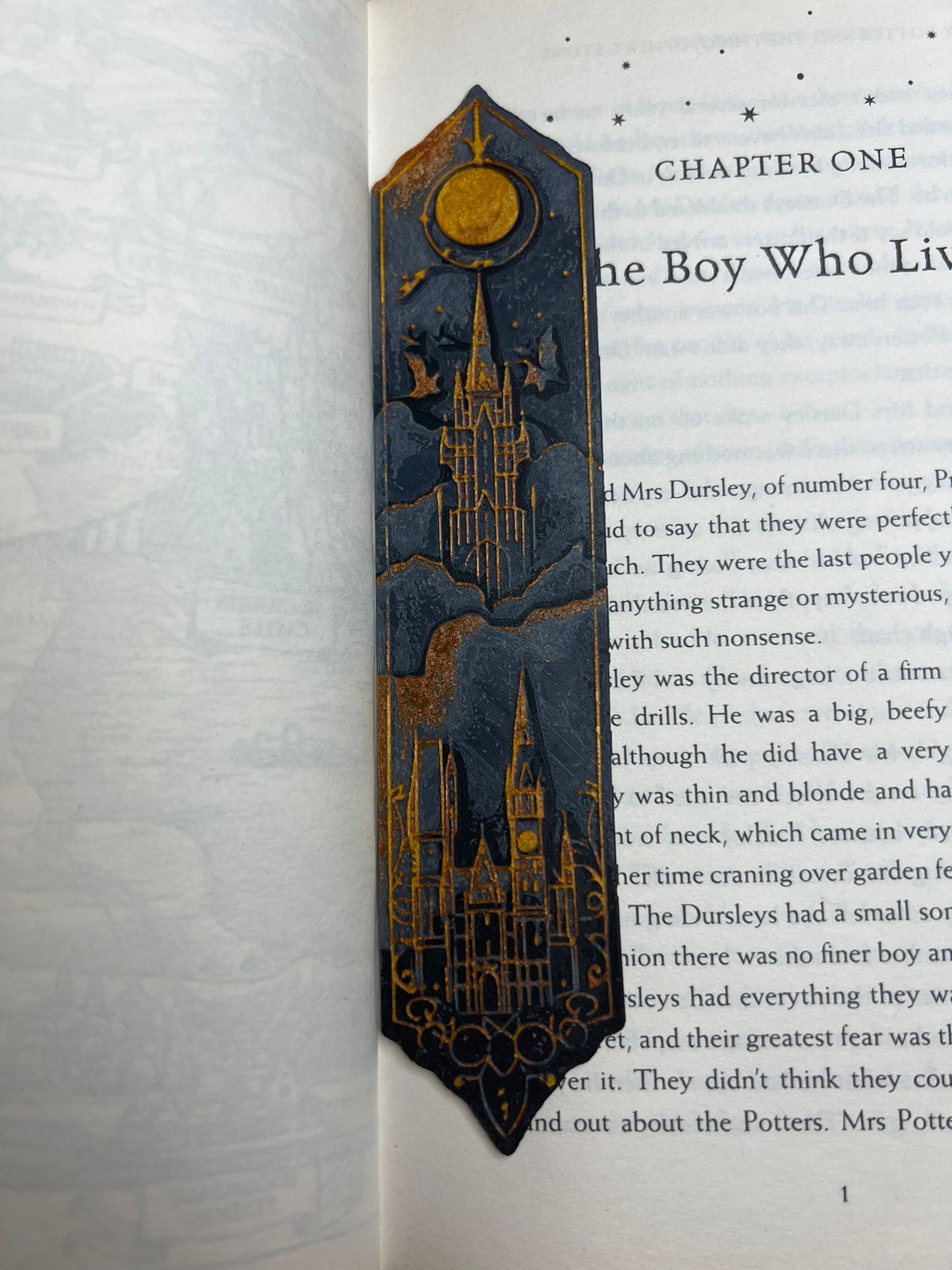 Magical Fantasy Castle Bookmark Set - colour option