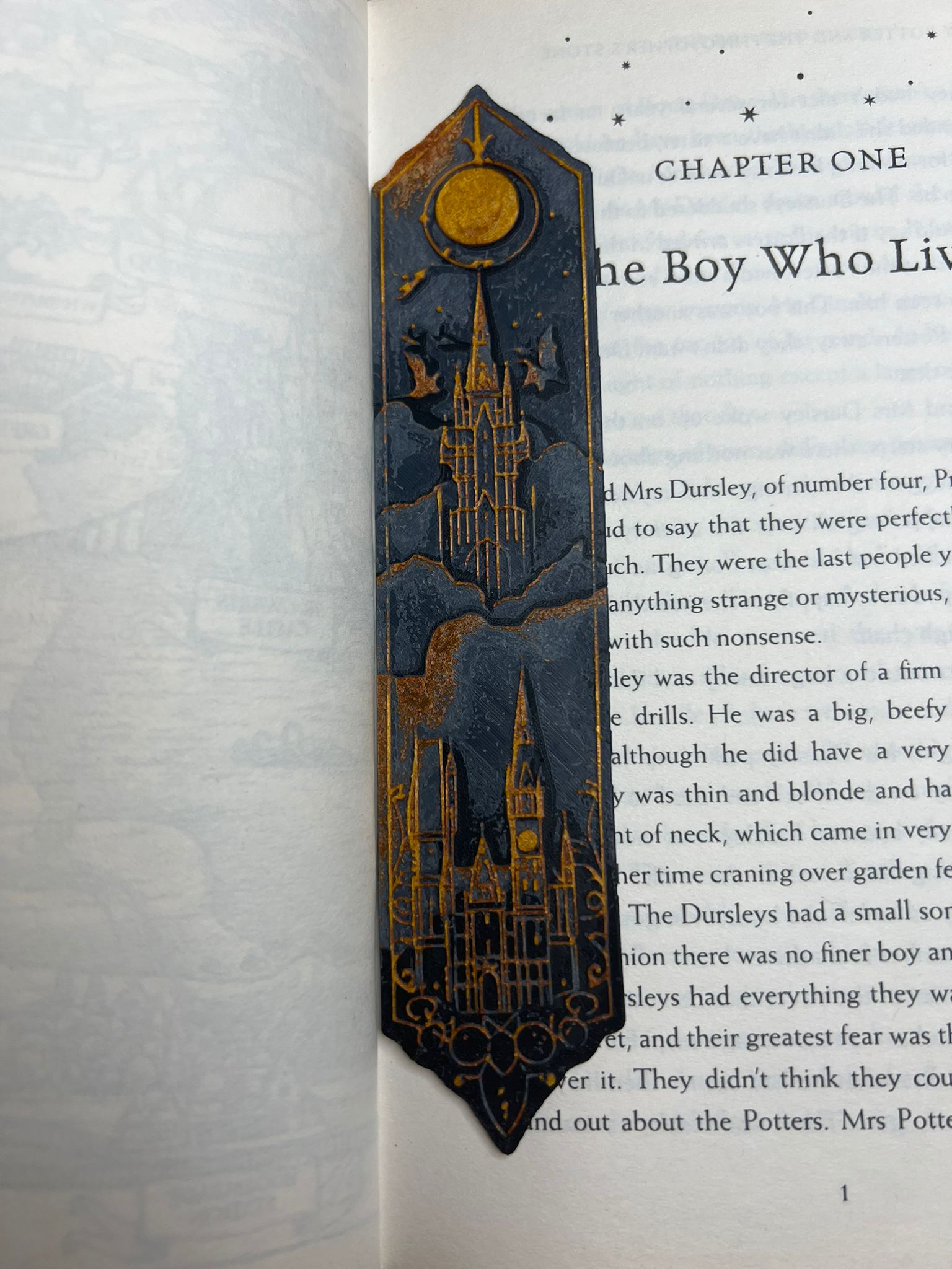 Magical Fantasy Castle Bookmark Set - colour option