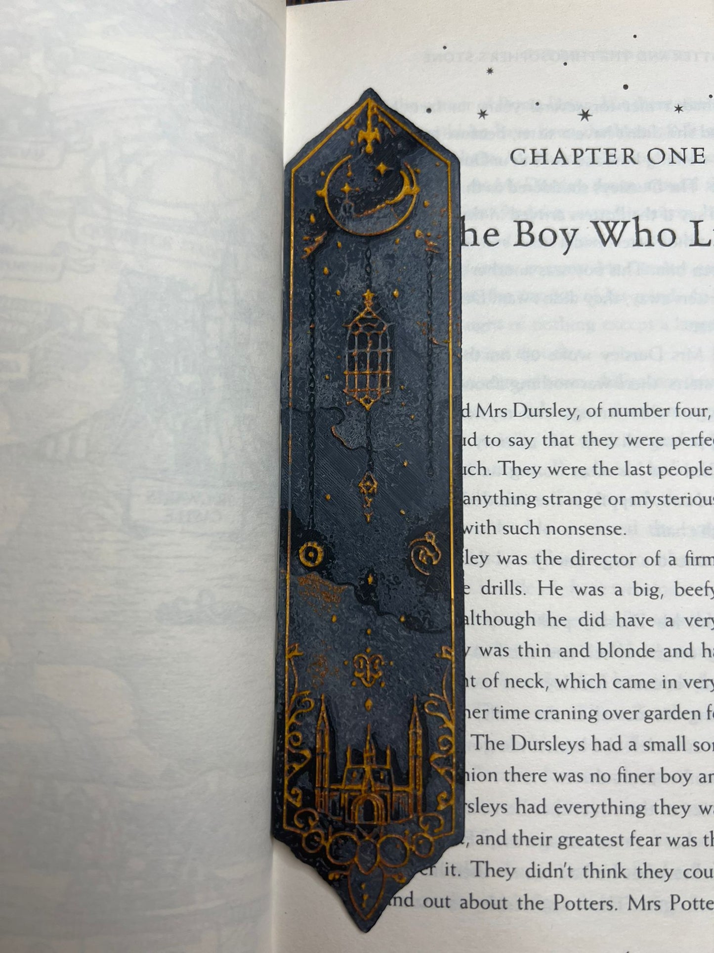 Magical Fantasy Castle Bookmark Set - side view