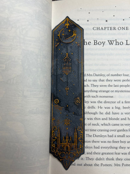 Magical Fantasy Castle Bookmark Set - side view