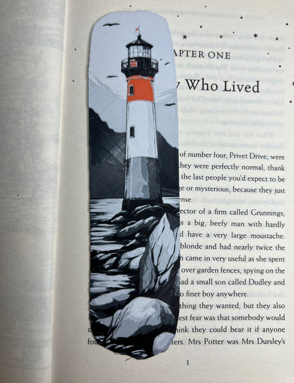 Coastal Lighthouse Bookmark Set