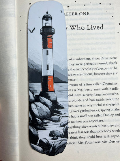 Coastal Lighthouse Bookmark Set