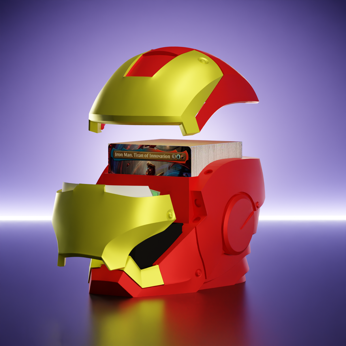 Armoured Hero Helmet Deckbox - image 2
