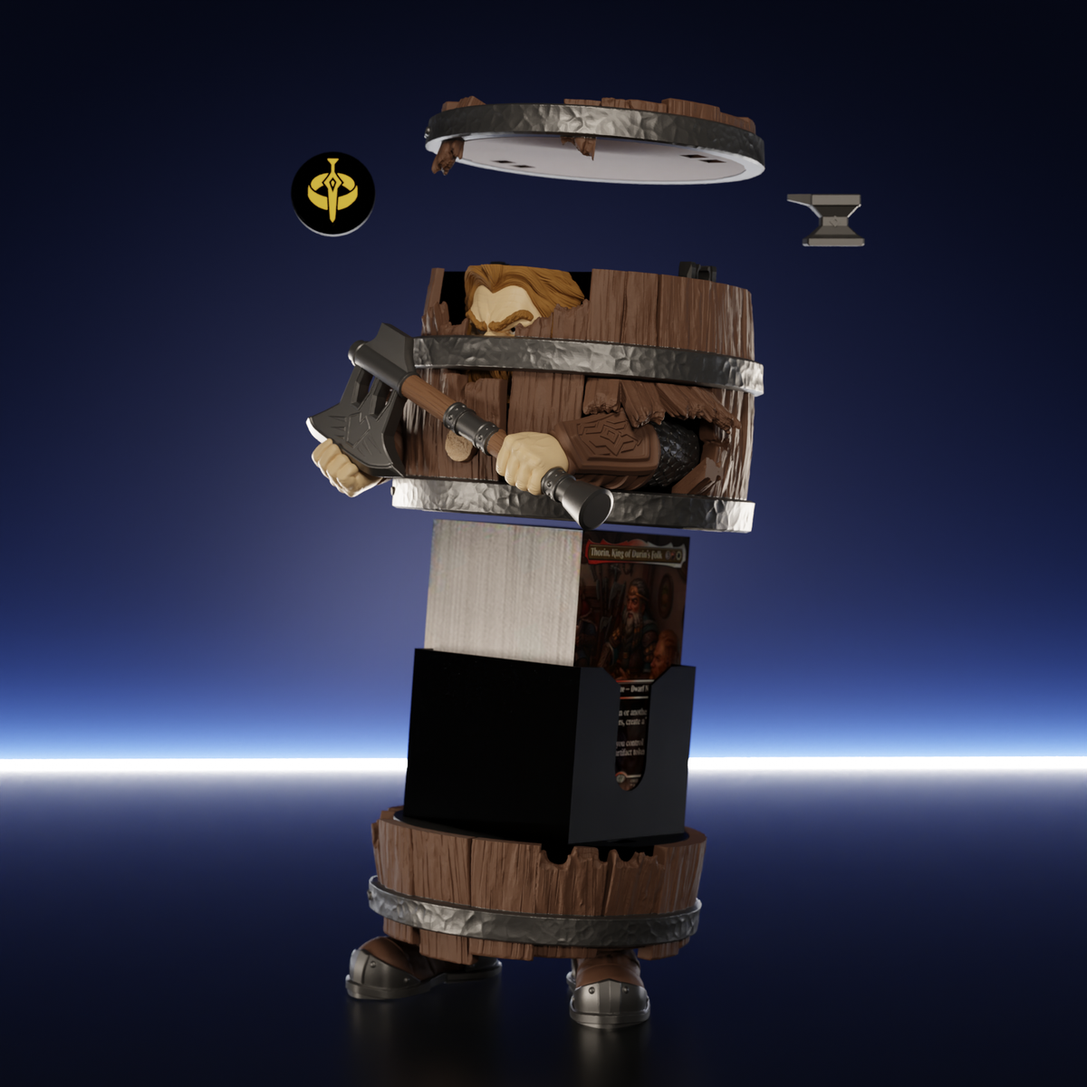 Barrel Dwarf Deckbox - image 1