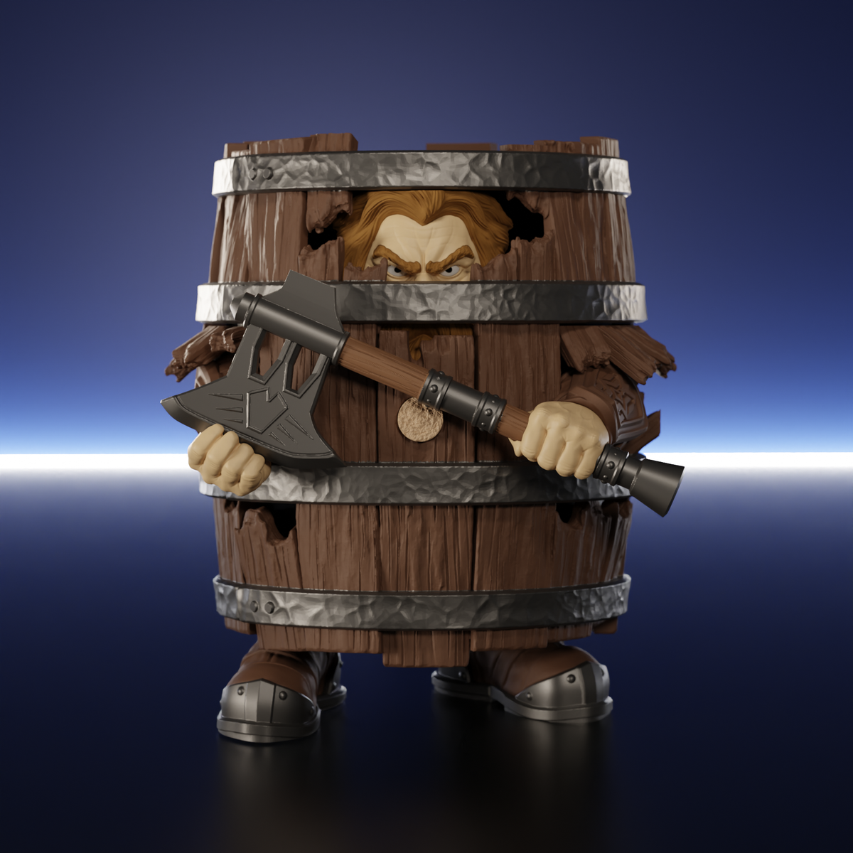 Barrel Dwarf Deckbox - image 2
