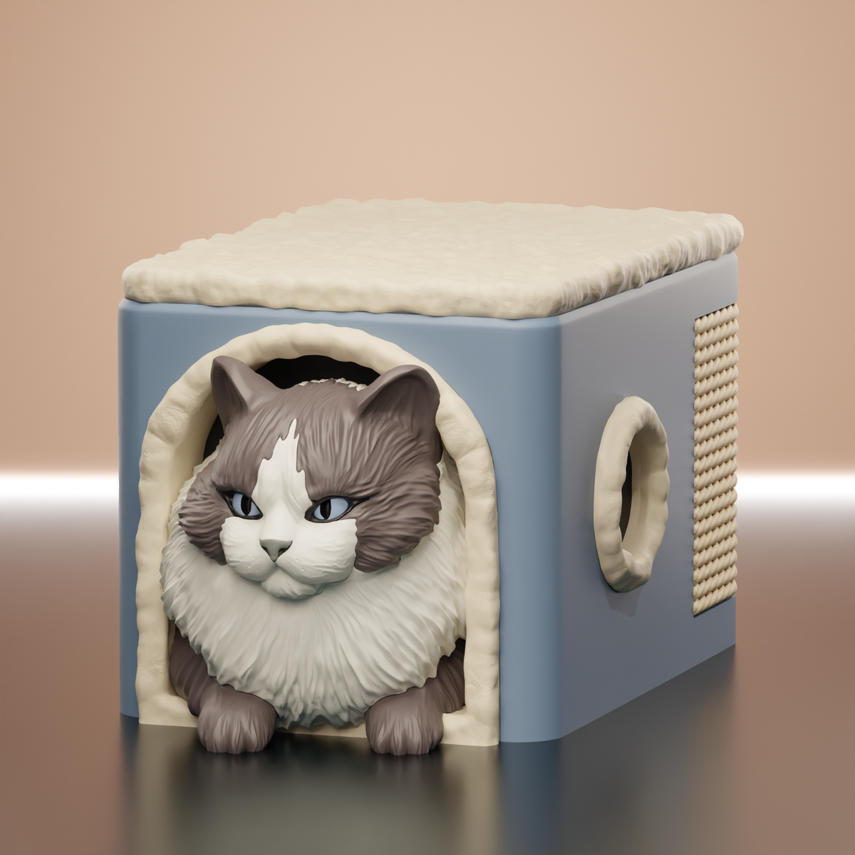 Cat Hideout Deckbox - image 2