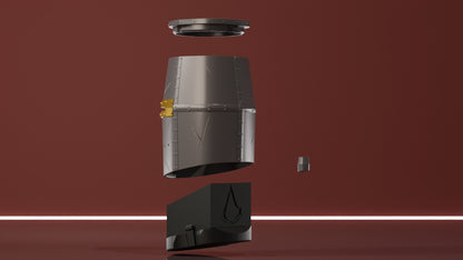 Crusader Knight Helmet Deckbox - image 5