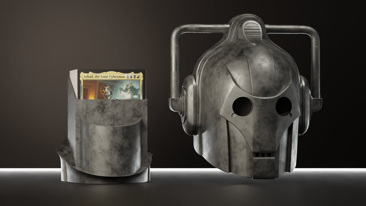Cyborg Soldier Head Deckbox - image 3